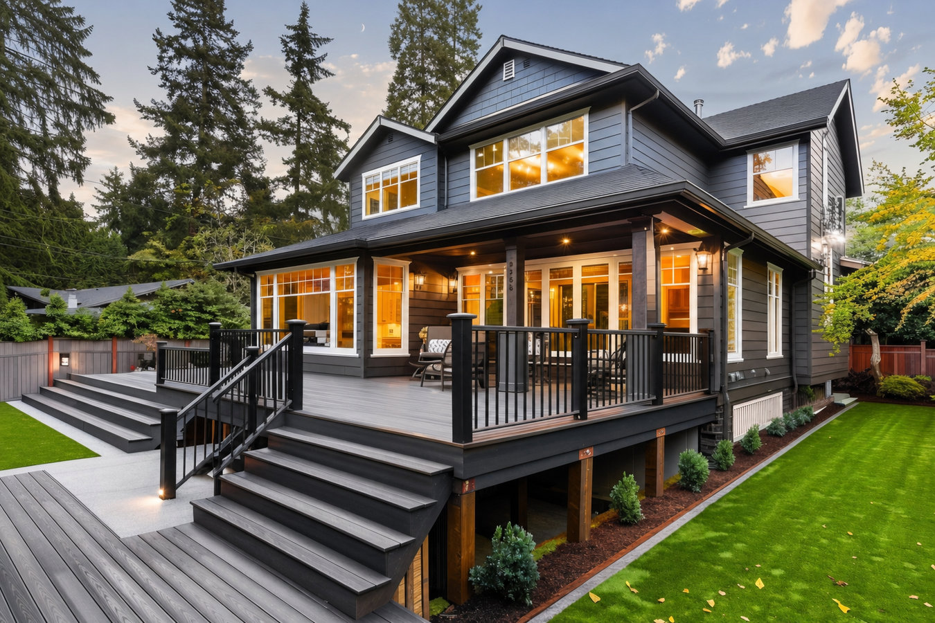 Custom deck design and build